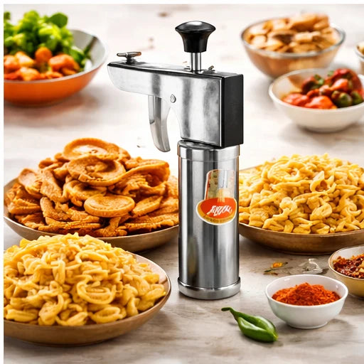 Anjali Muruku Maker 12 Steel Jali Kitchen Press