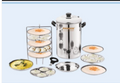 Anupam Stainless Steel Full Set Thattu Idly, Idiyappam/Dhokla Maker & Mini Idly Plates