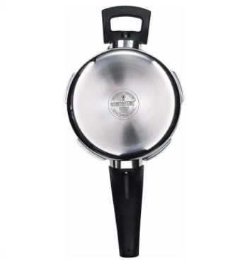 Bergner Argent Elements Triply Stainless Steel Outer Lid Pressure Cooker, Triply Bottom Pressure Cooker