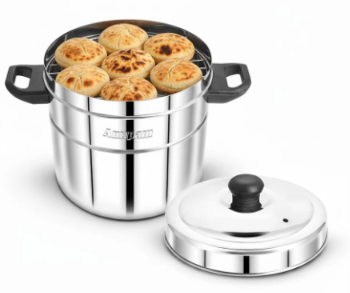 ANUPAM STEEL BATI MAKER GAS TANDOOR PIZZA MAKER MULTI-PURPOSE COOKER